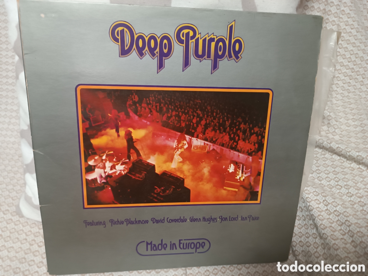 Discos de vinilo: Deep Purple Made in Europa