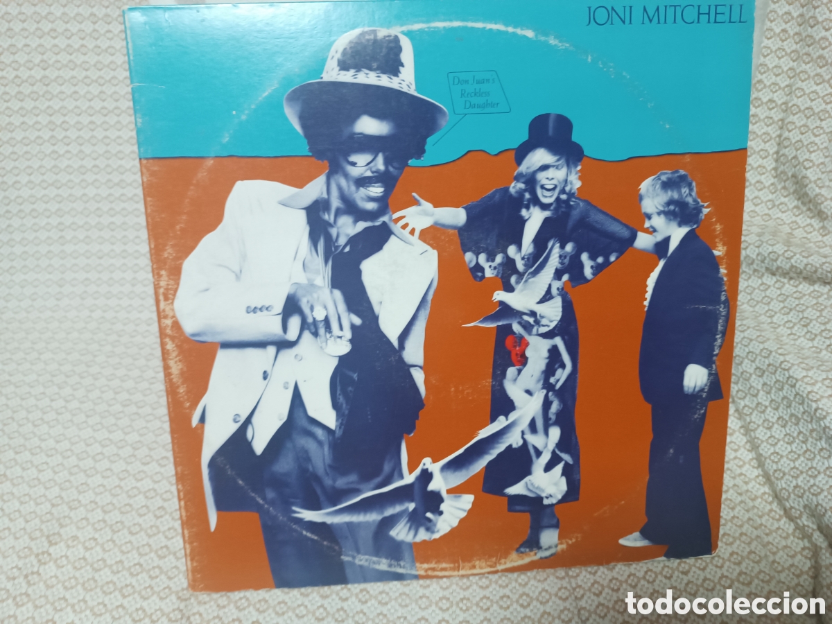 Discos de vinilo: Jhoni Mitchell Don Juans Reckless Daughter - Foto 1