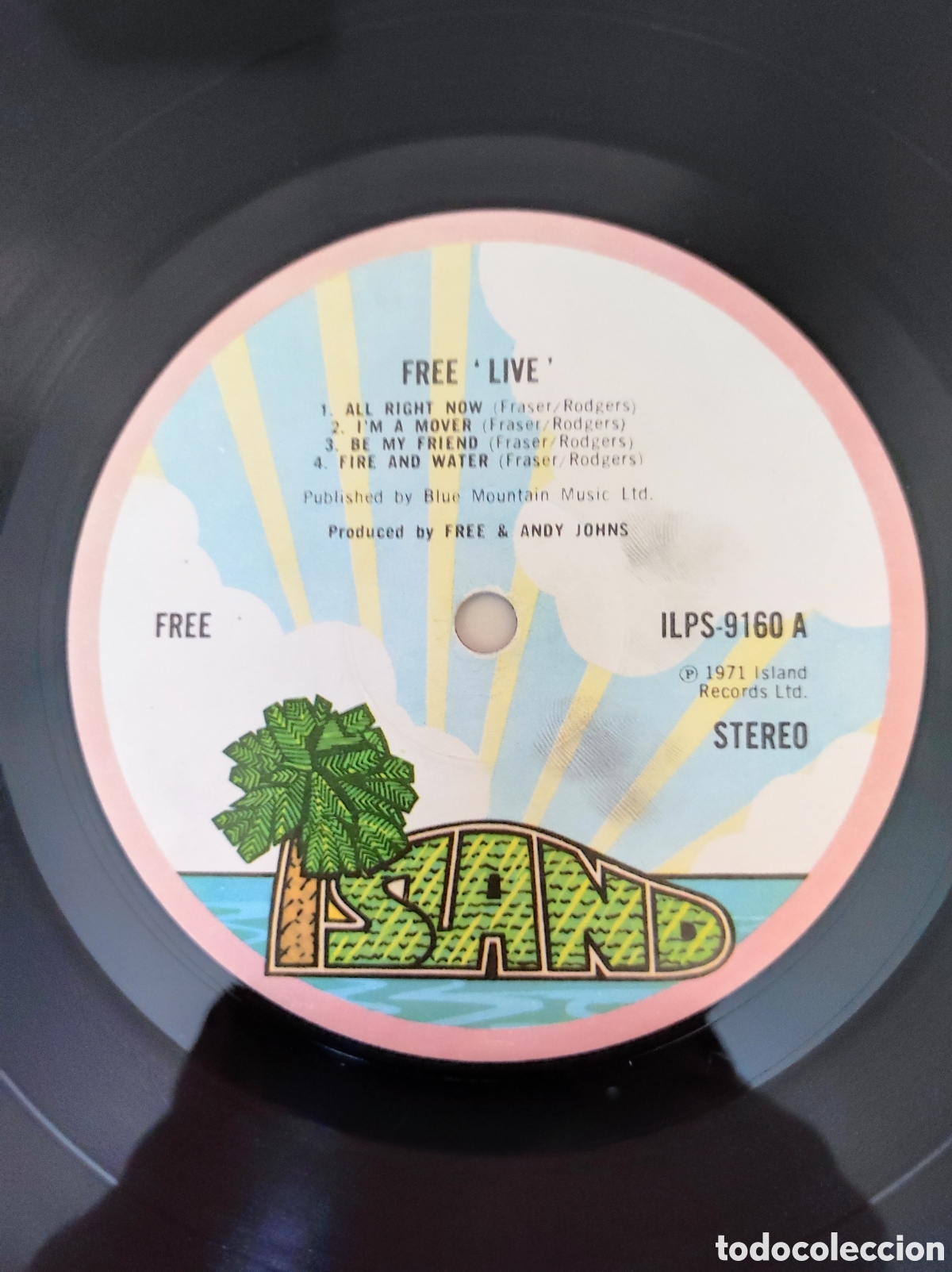 Discos de vinilo: FREE - FREE LIVE! (SOBRE) - Foto 5