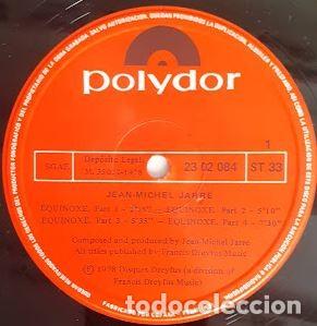 Discos de vinilo: Equinoxe - Jean Michel Jarre - Foto 3