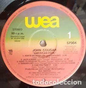 Discos de vinilo: American Fool - John Cougar - Foto 5