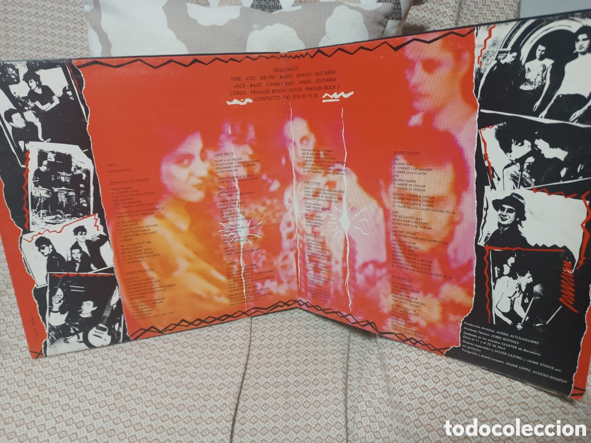 Discos de vinilo: Desechables Amor Pirata - Foto 3