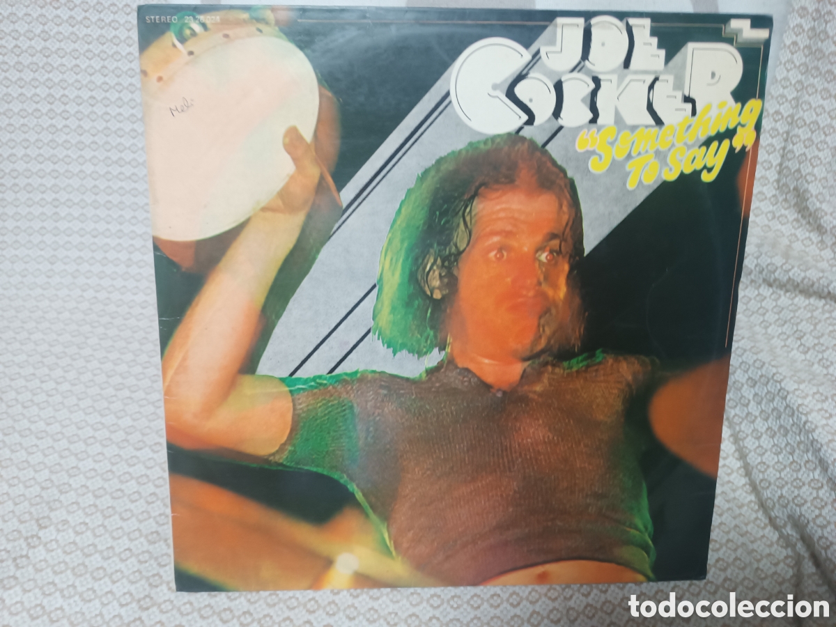 Discos de vinilo: Joe Cocker Something To Say - Foto 1