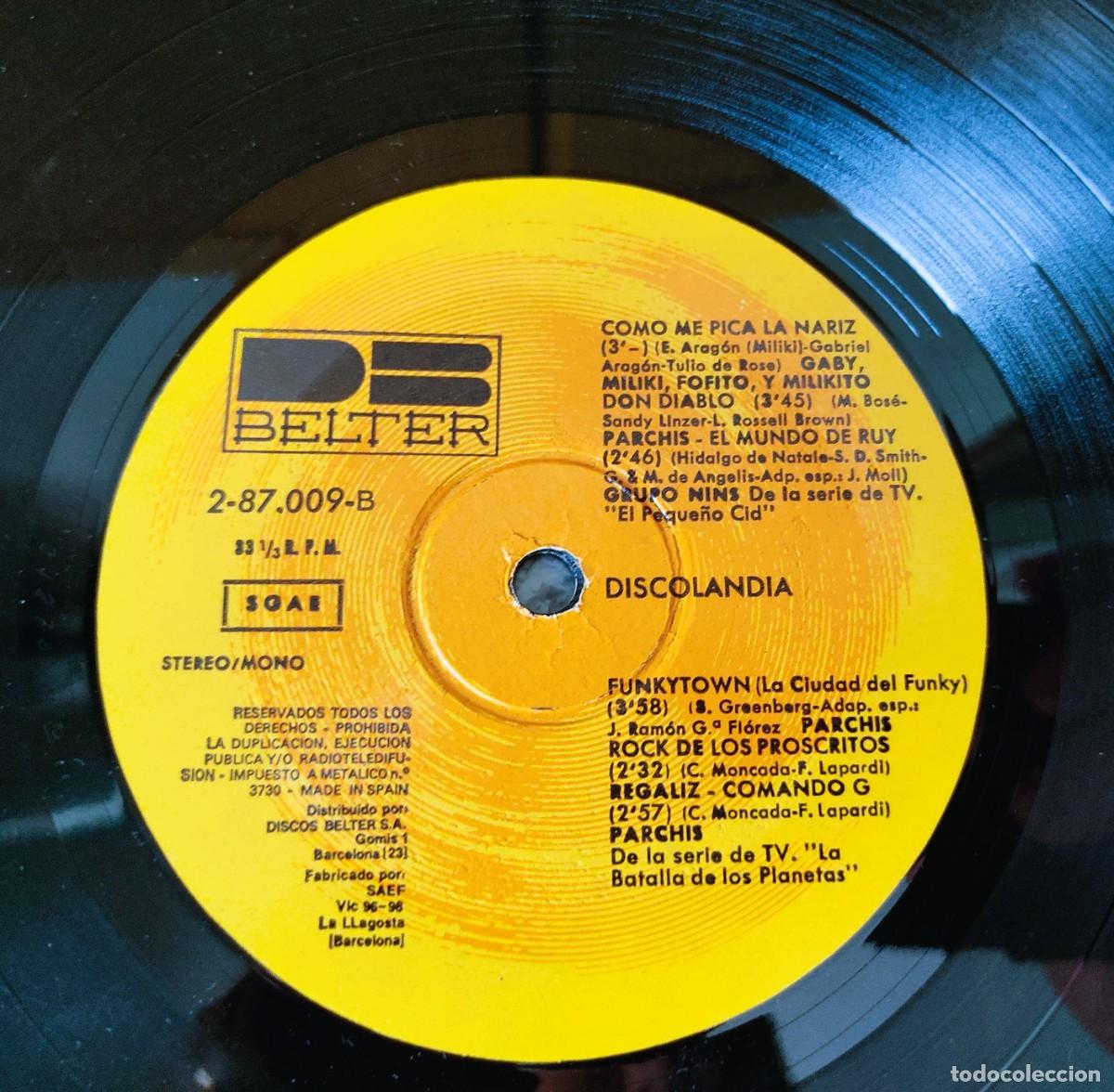 Discos de vinilo: DISCO DOBLE LP DISCOLANDIA 25 EXITOS - Foto 11