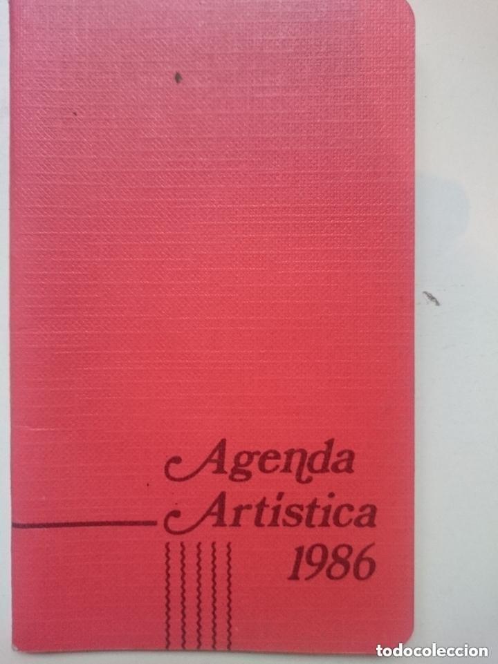 Discos de vinilo: AGENDA ARTISTICA 1986 - TAMA&Ntilde;O BOLSILLO -MIRAR FOTOS