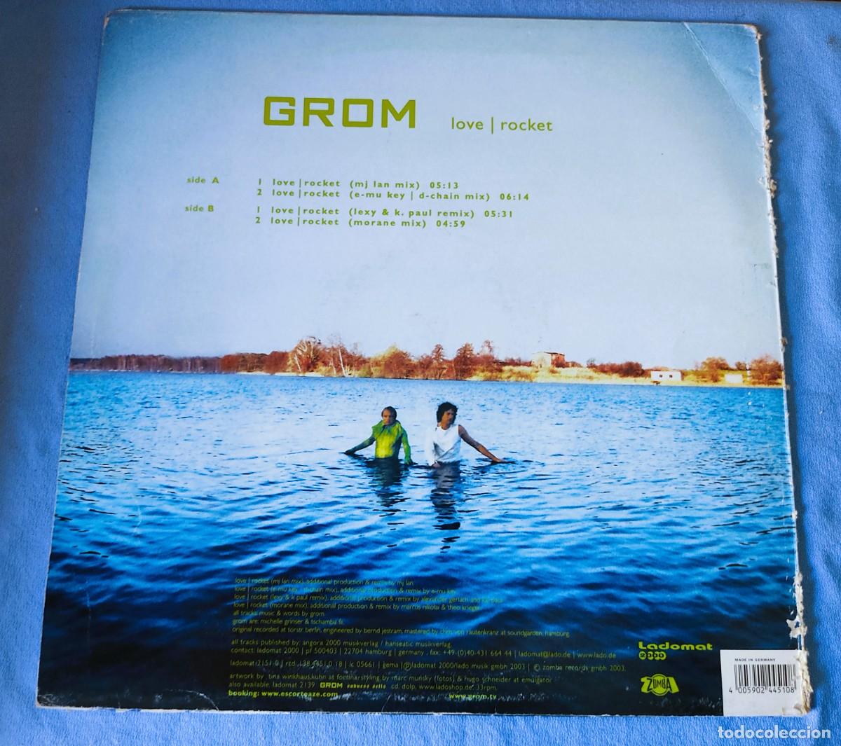 Discos de vinilo: DISCO LP GROM LOVE ROCKET - Foto 2
