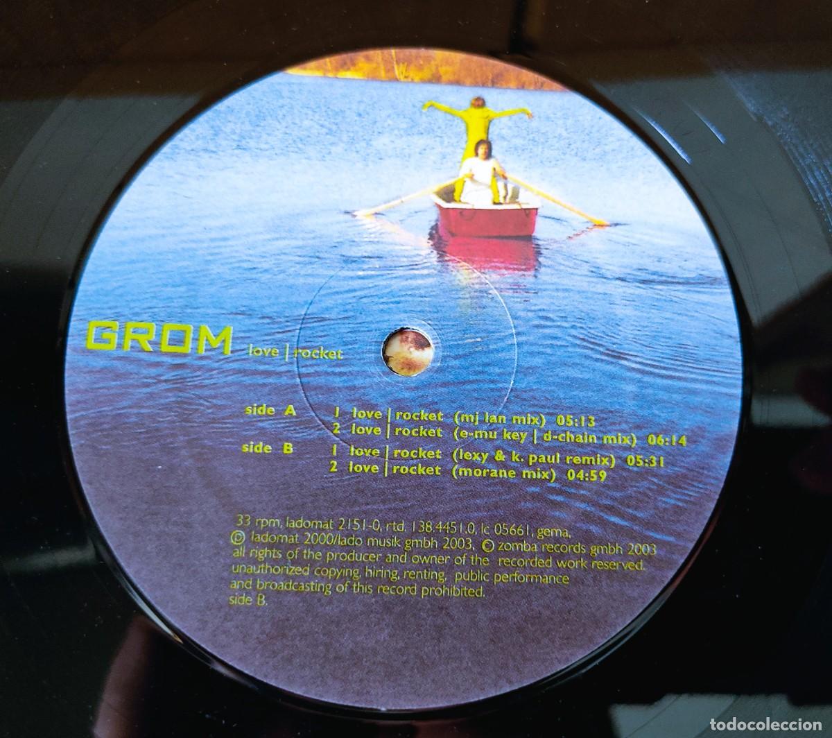 Discos de vinilo: DISCO LP GROM LOVE ROCKET - Foto 4