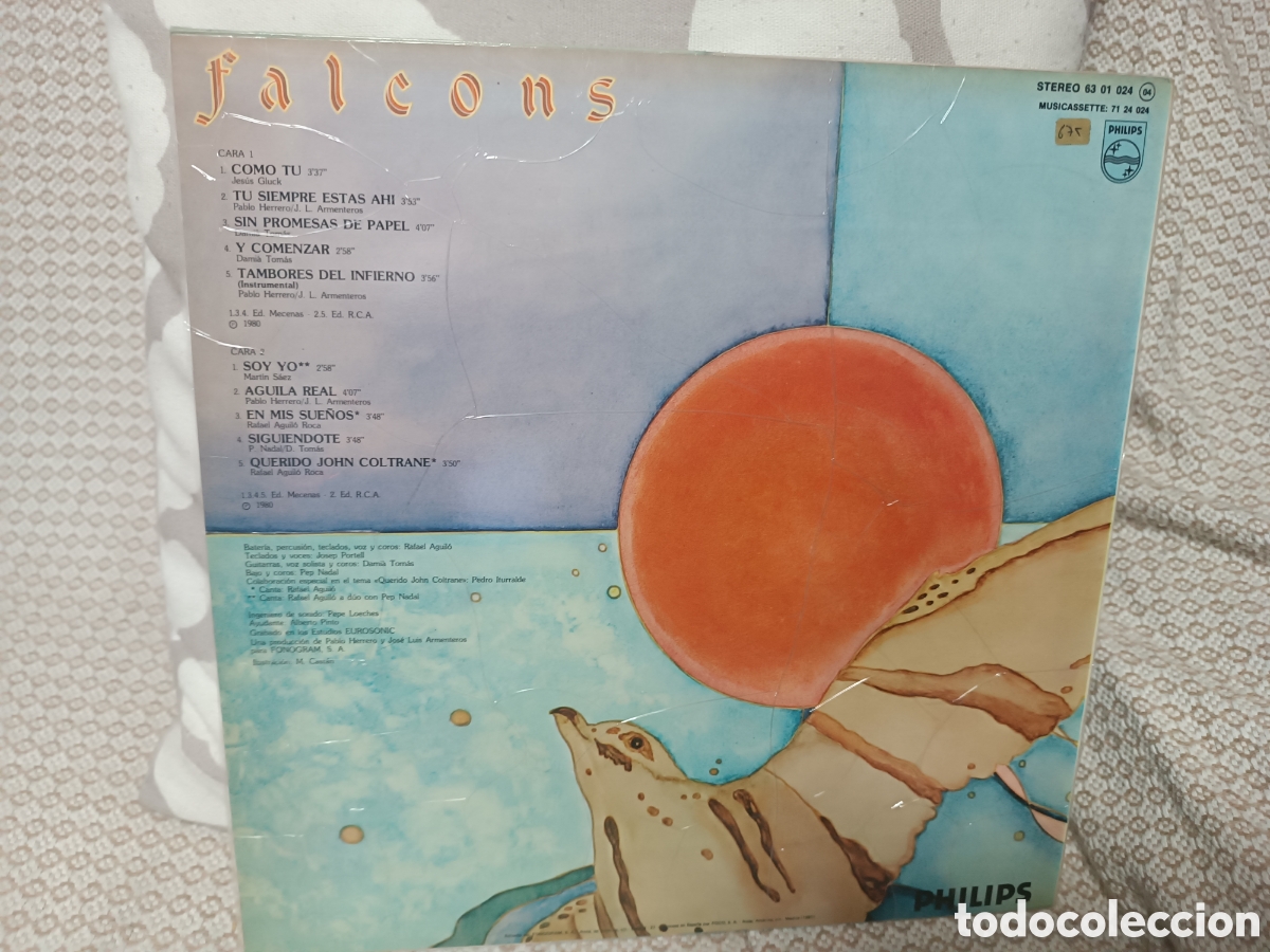 Discos de vinilo: Falcons Como T&uacute;....... - Foto 2