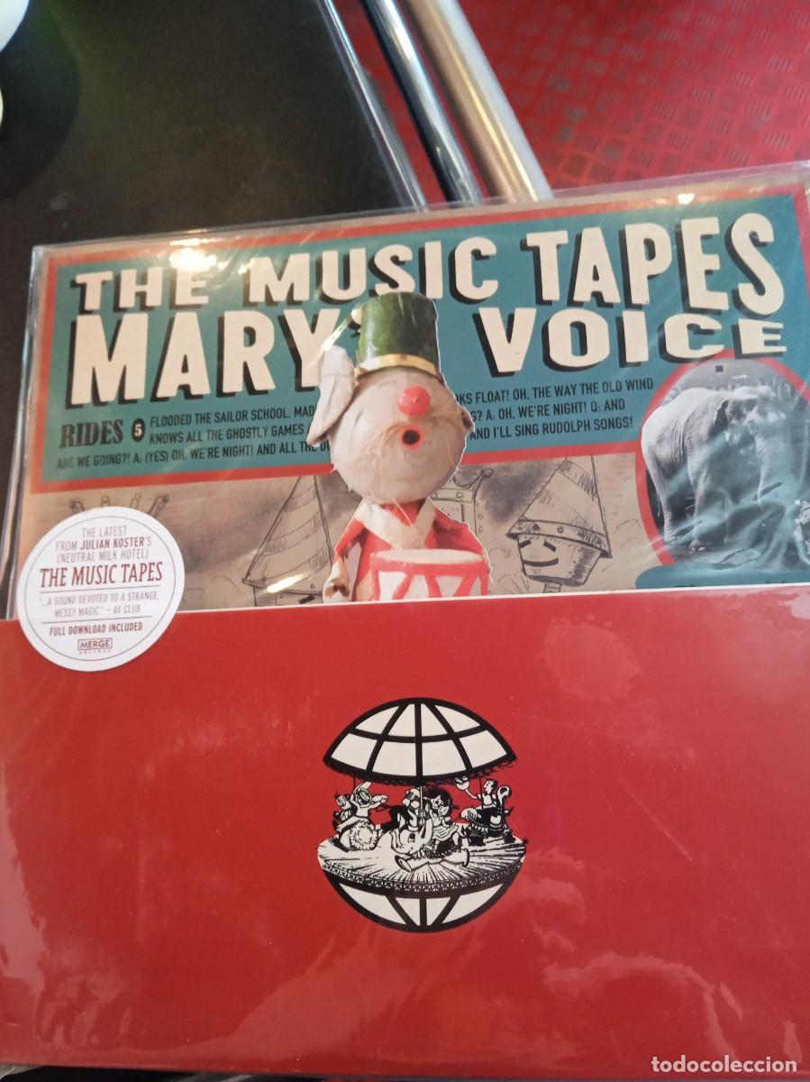 Discos de vinilo: THE MUSIC TAPES- MARY&acute;S VOICE. LP CON STAND UP