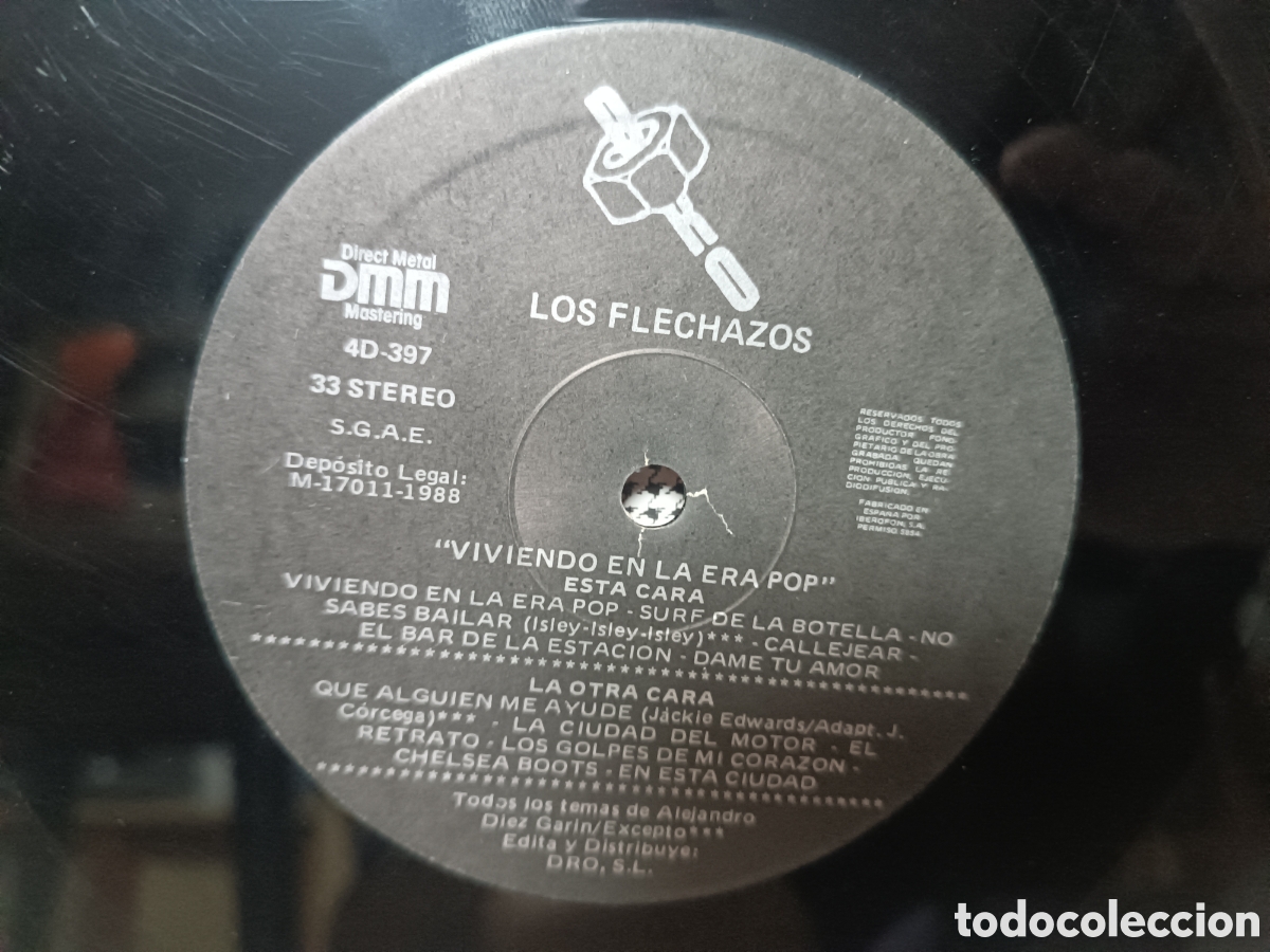 Discos de vinilo: Los Flechazos Viviendo en la red - Foto 3