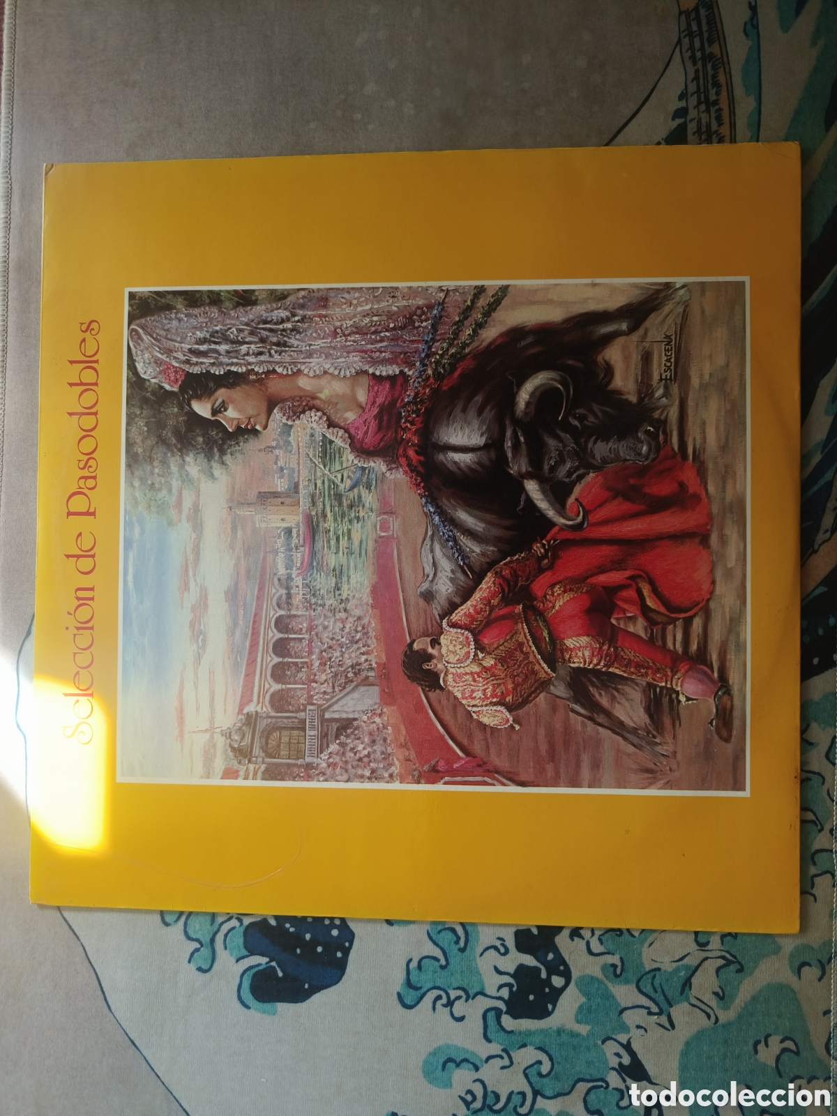Vinyl records: Selecci&oacute;n de pasodobles. 1985. Banda Regimiento de Soria 9. Ed Senador.