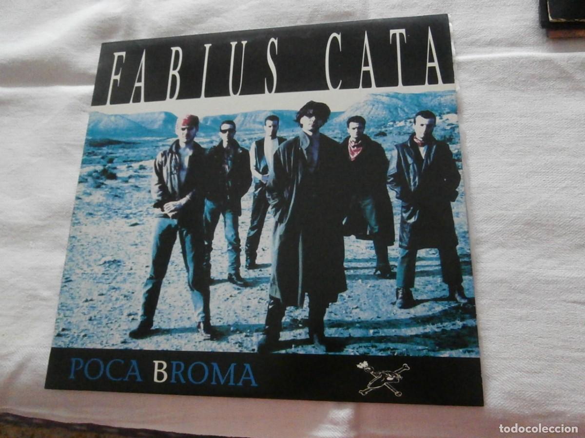 Discos de vinilo: FABIUS CATA -LP- POCA BROMA (1992) COMO NUEVO