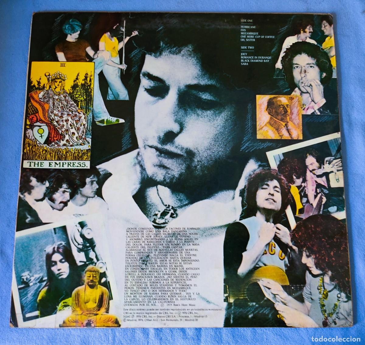 Discos de vinilo: DISCO LP BOB DYLAN DESIRE - Foto 2
