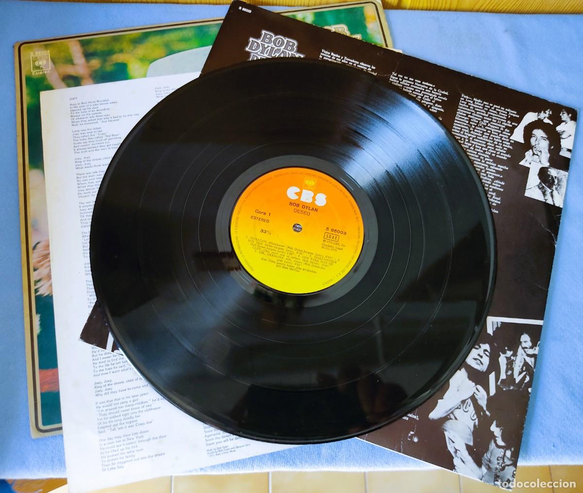 Discos de vinilo: DISCO LP BOB DYLAN DESIRE - Foto 3