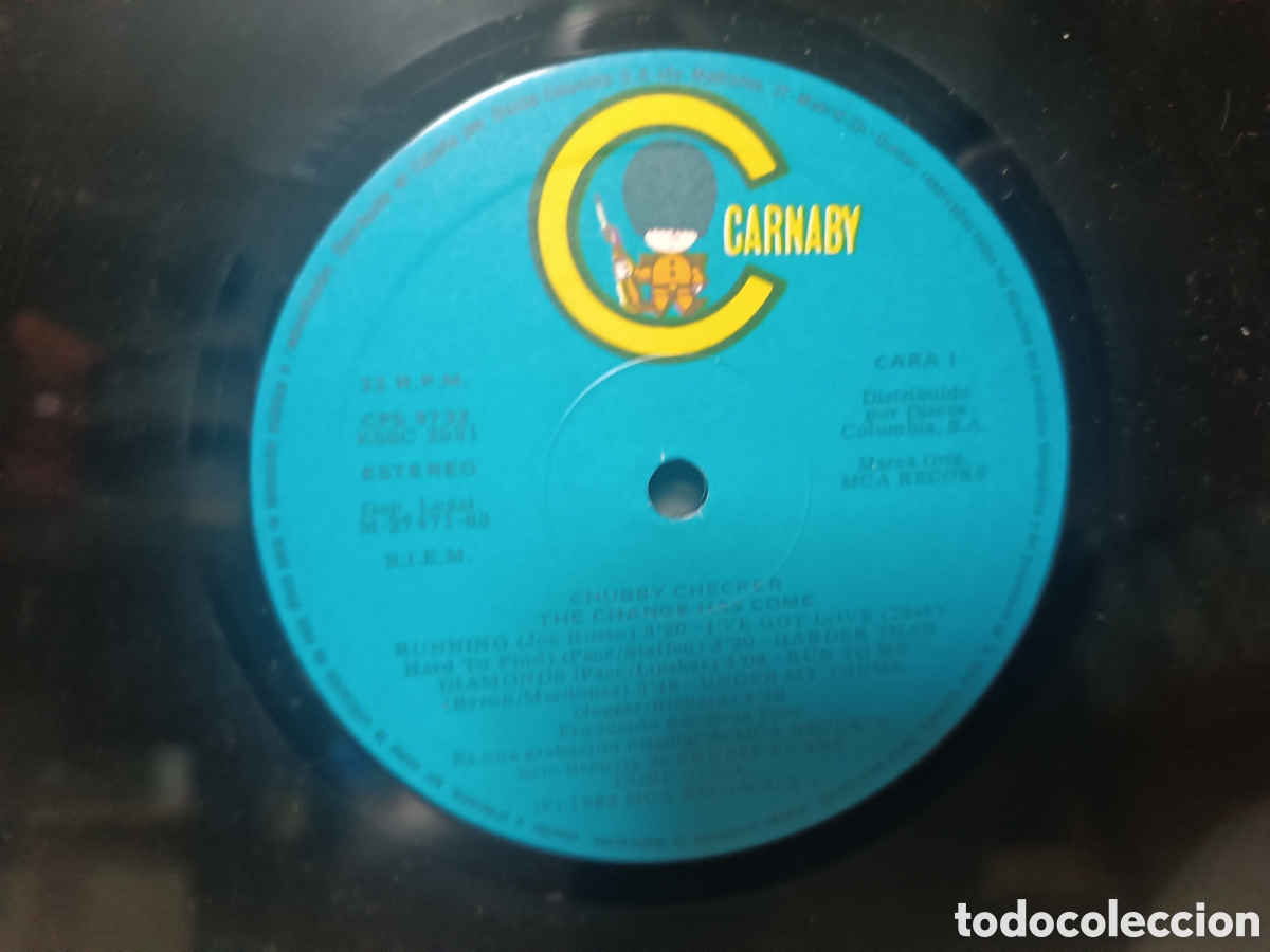 Discos de vinilo: Chubby Checker The Change Has Come - Foto 3