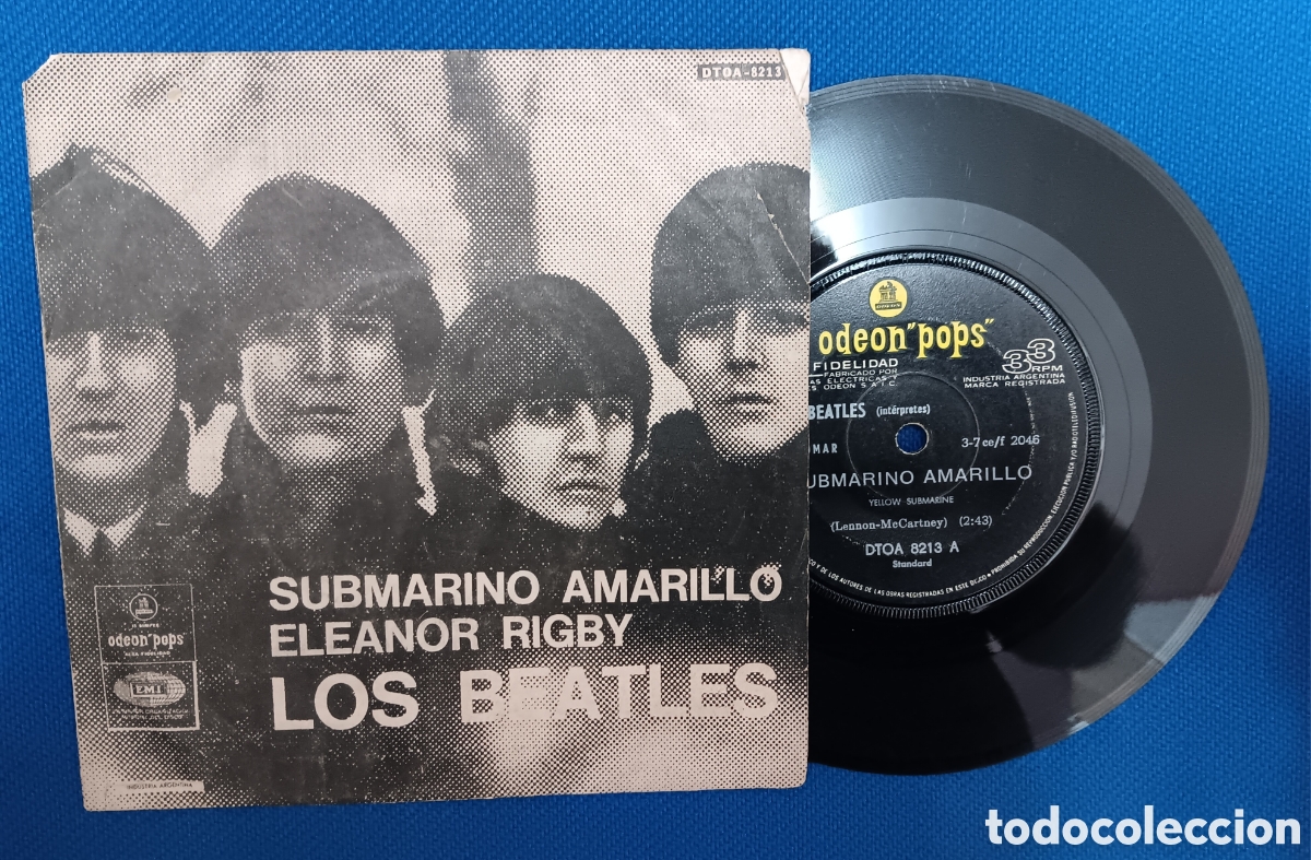 Discos de vinilo: BEATLES ARGENTINA SINGLE ORIGINAL EPOCA COLECCION PRIVADA