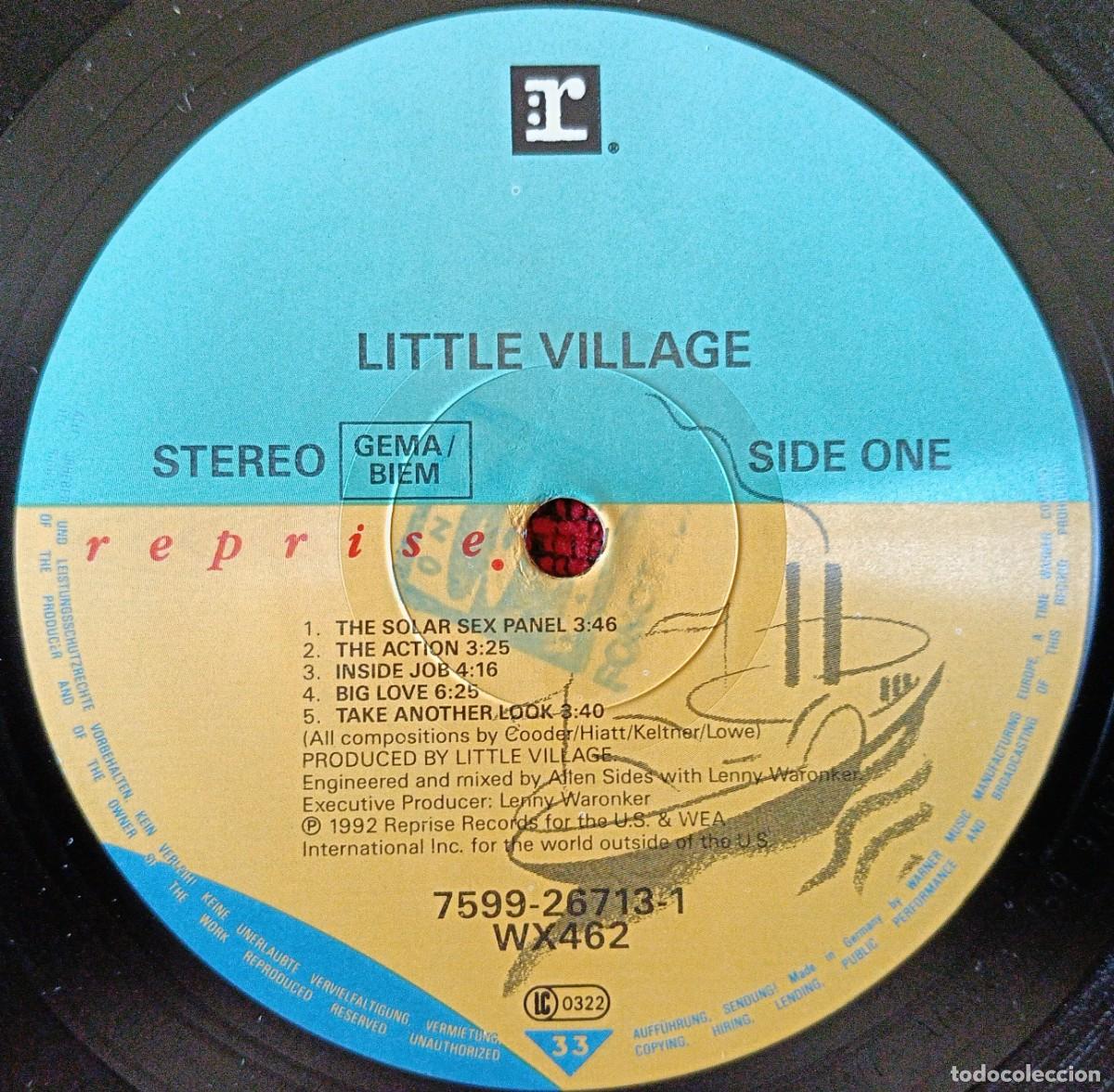Discos de vinilo: LITTLE VILLAGE *** VINILO LP 1992 - Foto 3