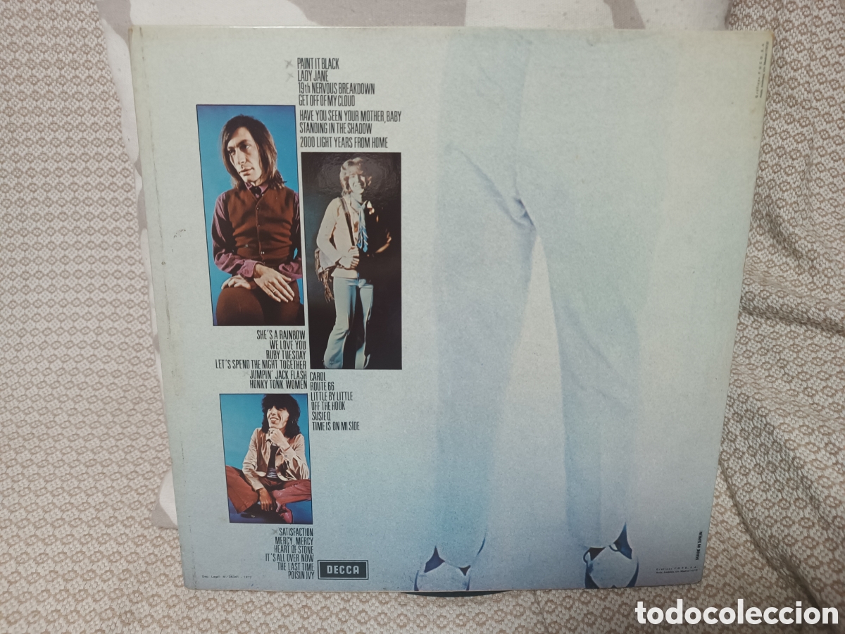 Discos de vinilo: The Rolling Stones Lo mejor - Foto 2