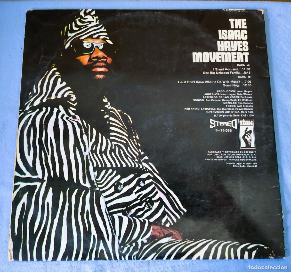 Discos de vinilo: DISCO LP THE ISAAC HAYES MOVEMENT - Foto 2