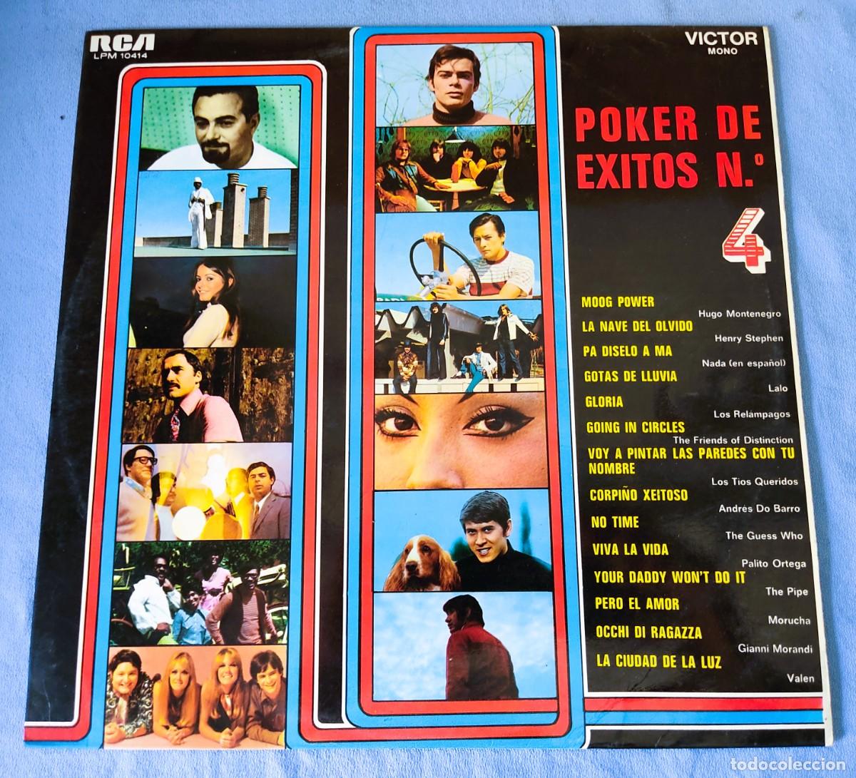 Discos de vinilo: DISCO LP POKER DE EXITOS N&ordm; 4