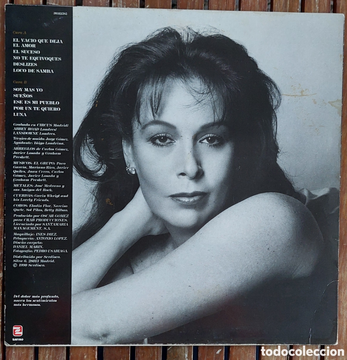 Discos de vinilo: Massiel Deslizes Zafiro 1990 - Foto 2