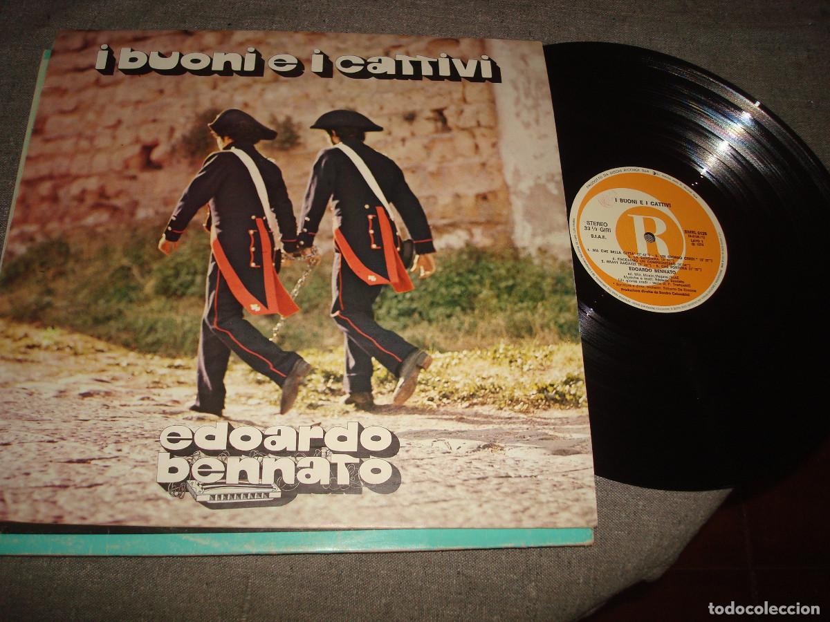 Discos de vinilo: EDOARDO BENNATO. I BUONI E I CATTIVI. RICORDI, 1976. EDC. ITALY (#)