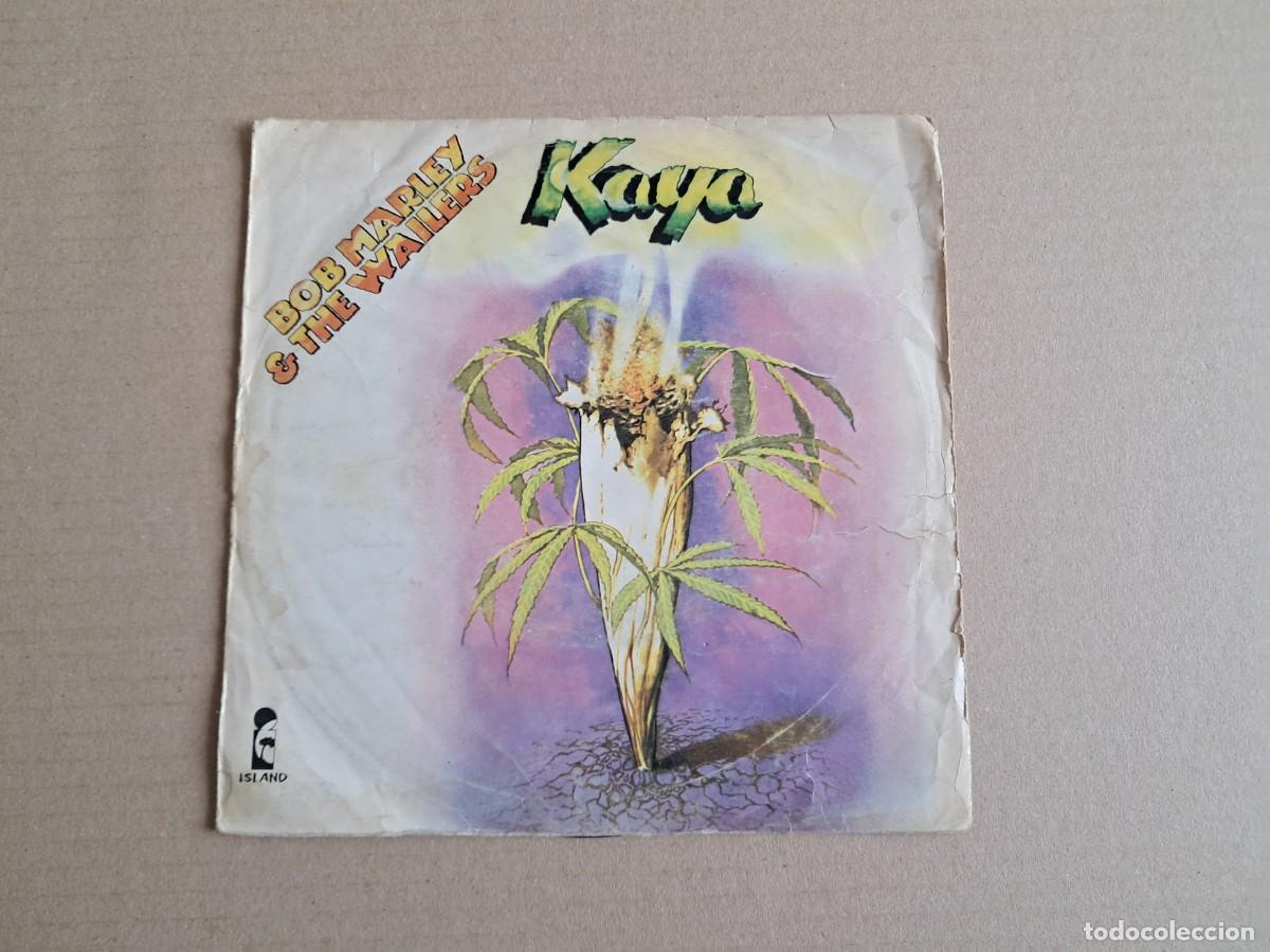 Discos de vinilo: BOB MARLEY & THE WAILERS - KAYA SINGLE 1978 EDICION ESPA&Ntilde;OLA