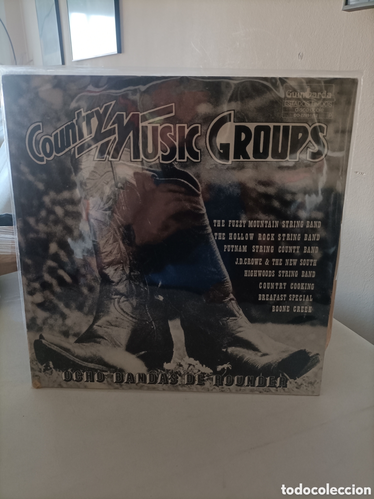 Discos de vinilo: Doble LP Compilaci&oacute;n, Country Music Groups