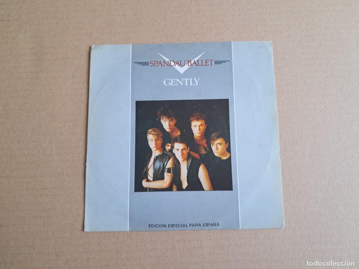 Discos de vinilo: SPANDAU BALLET - GENTLY SINGLE 1982 EDICION ESPA&Ntilde;OLA