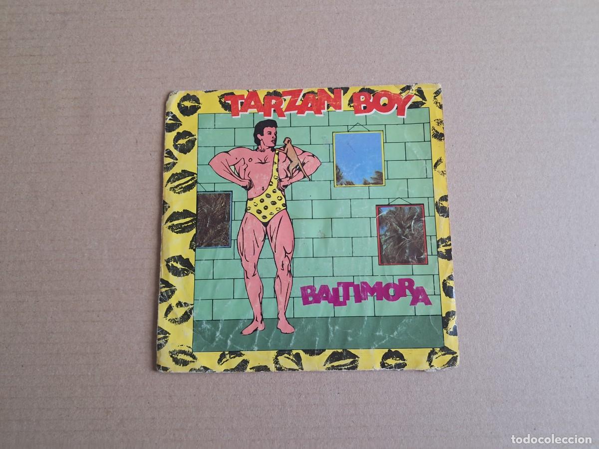 Discos de vinilo: TARZAN BOY - BALTIMORA SINGLE 1985 EDICION ESPA&Ntilde;OLA