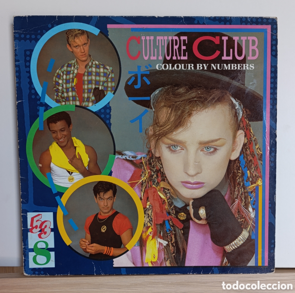 Discos de vinilo: CULTURE CLUB &ndash; COLOUR BY NUMBERS LP 1983 EDICION EUROPEA - BOY GEORGE SYNTH POP NEW WAVE