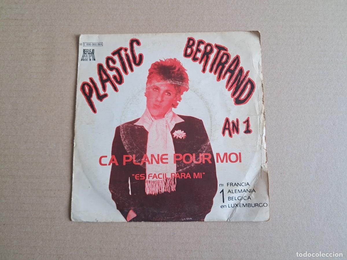 Discos de vinilo: PLASTIC BERTRAND - CA PLANE POUR MOI SINGLE 1978 EDICION ESPA&Ntilde;OLA