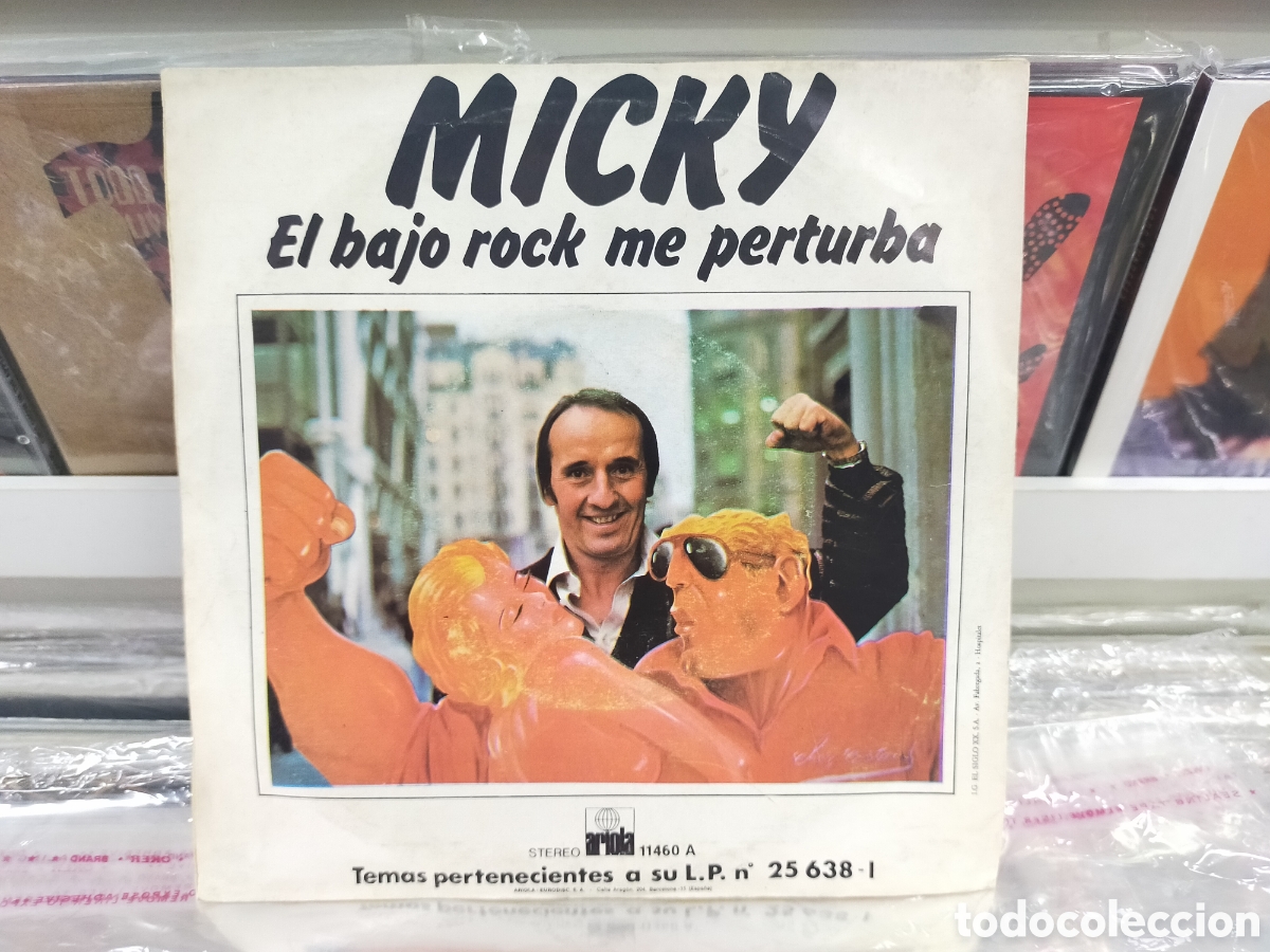 Discos de vinilo: Micky single en el rollo est&aacute; la soluci&oacute;n 1978 - Foto 2