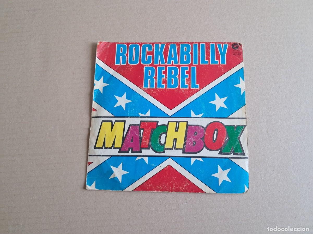 Discos de vinilo: MATCHBOX - ROCKABILLY REBEL SINGLE 1980 EDICION ESPA&Ntilde;OLA