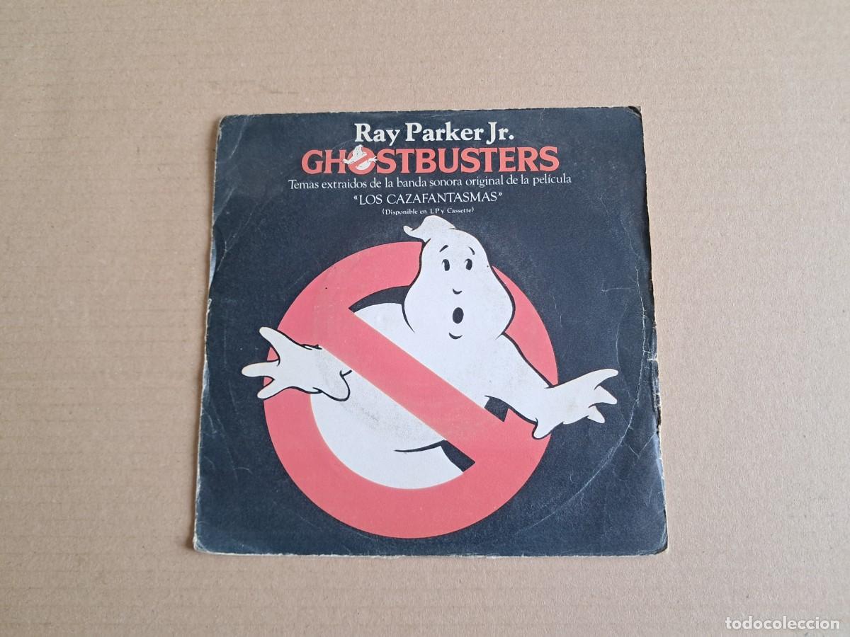 Discos de vinilo: RAY PARKER JR - GHOSTBUSTERS ( LOS CAZAFANTASMAS ) SINGLE 1984 EDICION ESPA&Ntilde;OLA