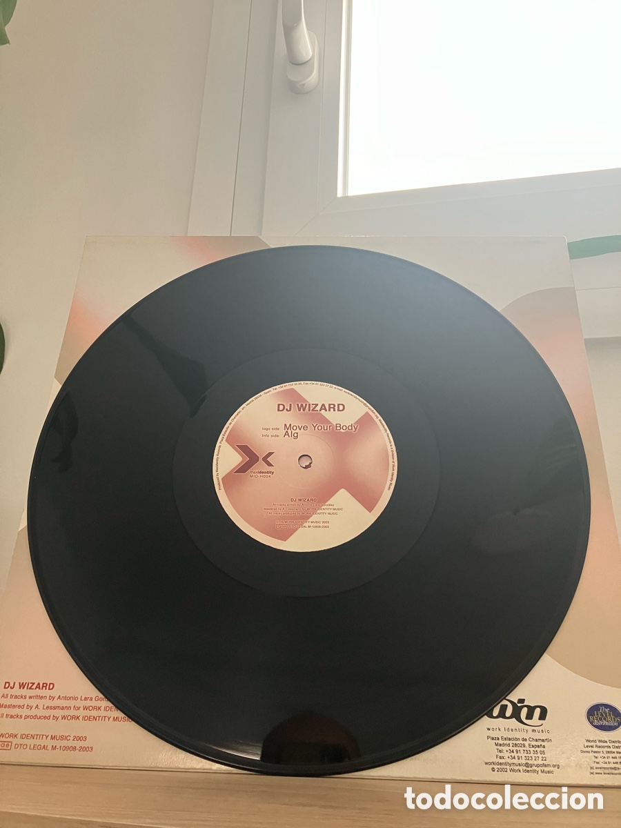Discos de vinilo: Dj Wizard - Move Your Body - Foto 5