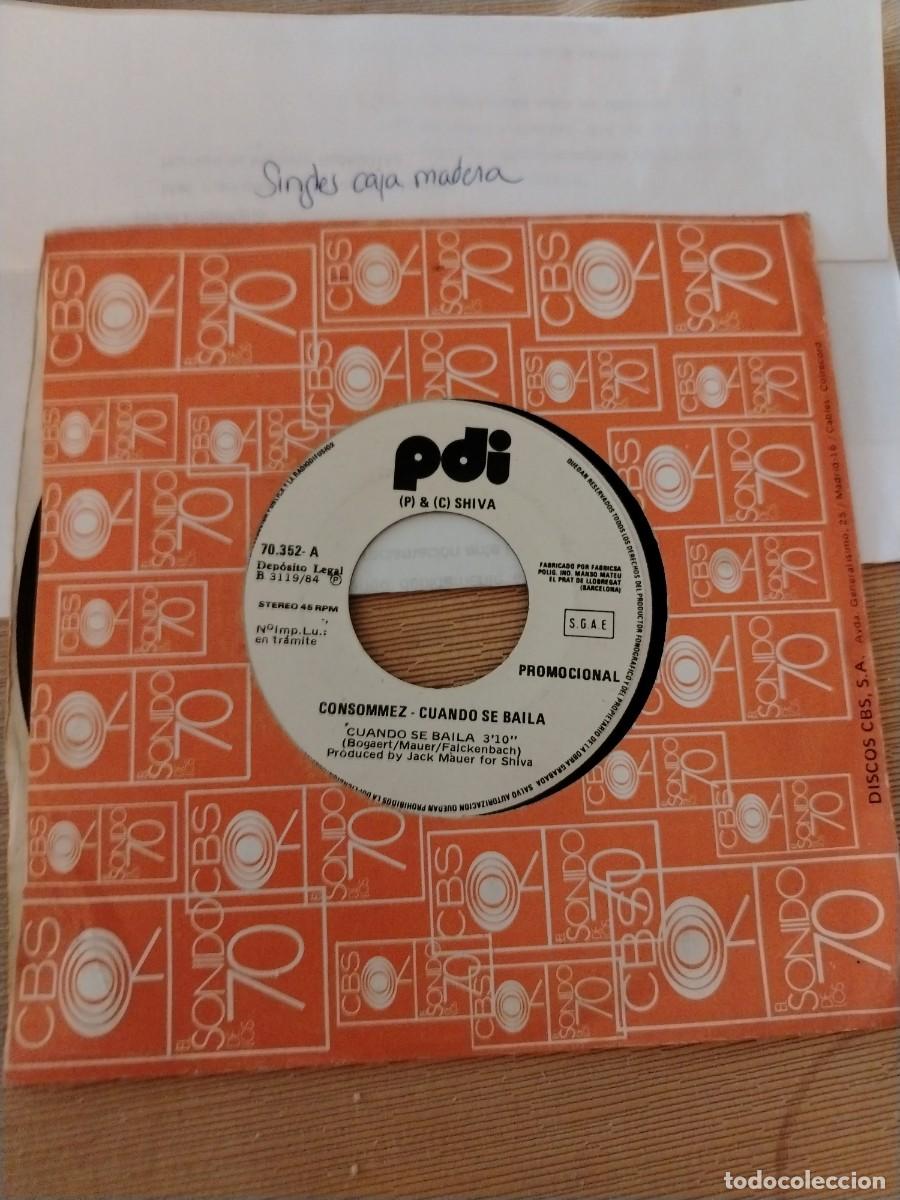 Discos de vinilo: Single vinilo consommez cuando se baila