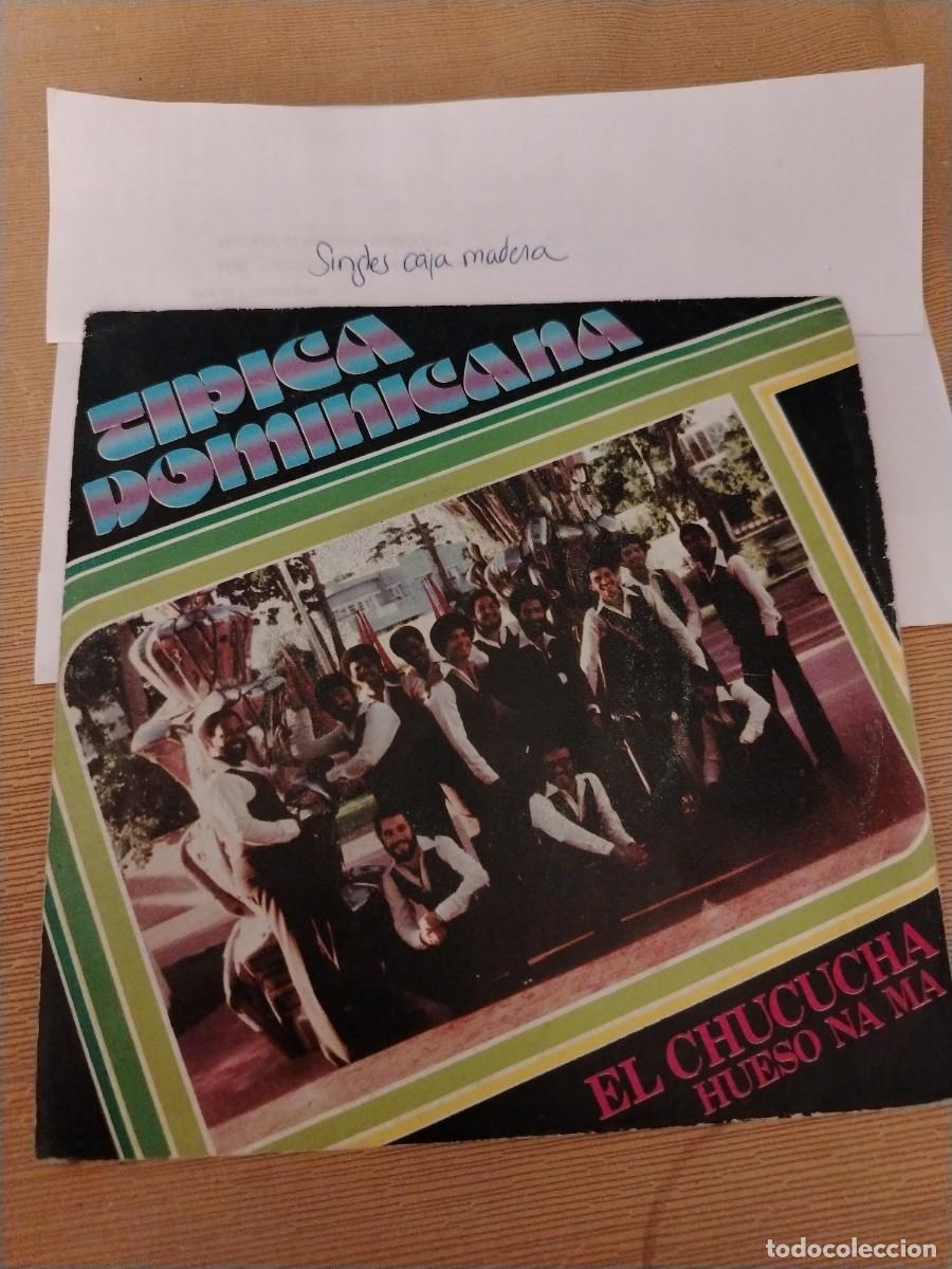 Vinyl records: Single vinilo t&iacute;pica Dominicana el chucucha hueso na ma