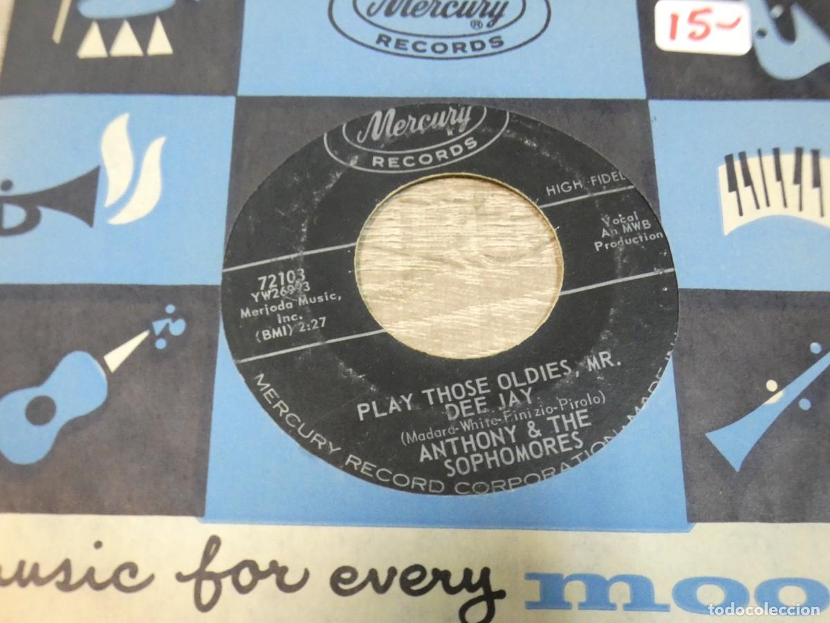 Discos de vinilo: ARKANSAS1980 LOTT694 VINILO 7 PULGADAS ESTADO DECENTE ANTHONY & THE SOPHMORES