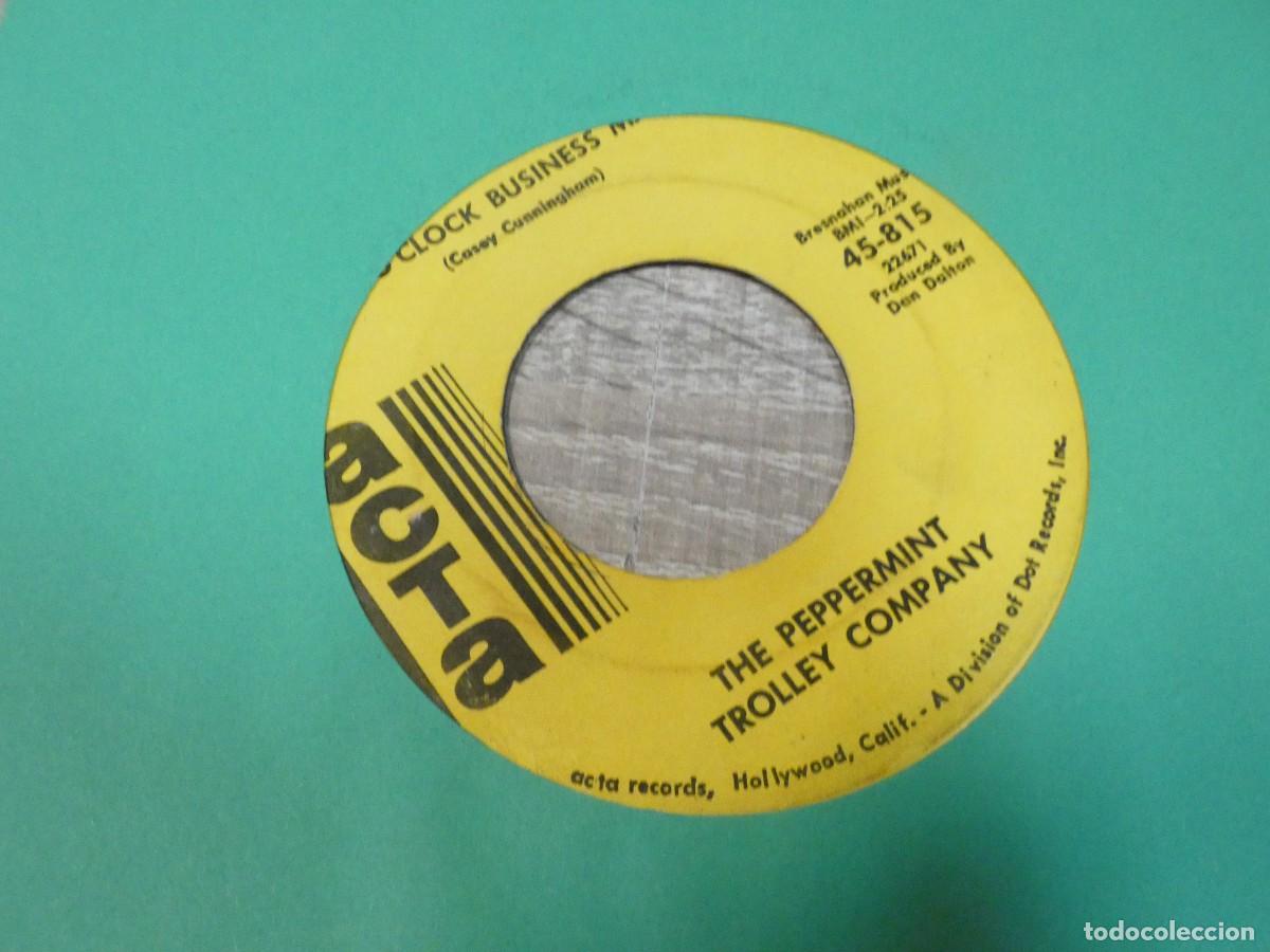 Discos de vinilo: ARKANSAS1980 LOTT694 VINILO 7 PULGADAS ESTADO DECENTE THE PEPPERMINT TROLLEY COMPANY