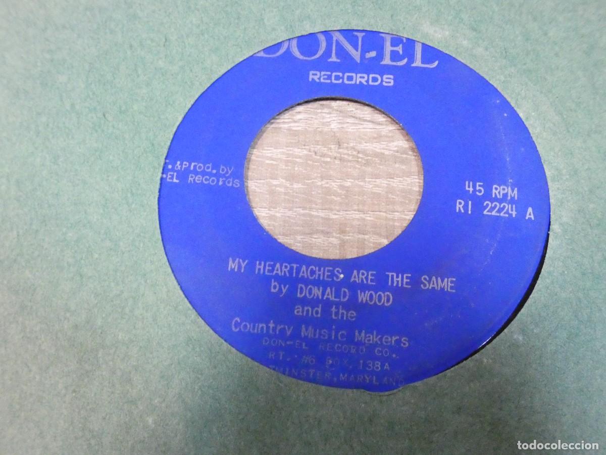 Discos de vinilo: ARKANSAS1980 LOTT694 VINILO 7 PULGADAS ESTADO DECENTE DONALD WOOD & THE MUSIC MAKERS