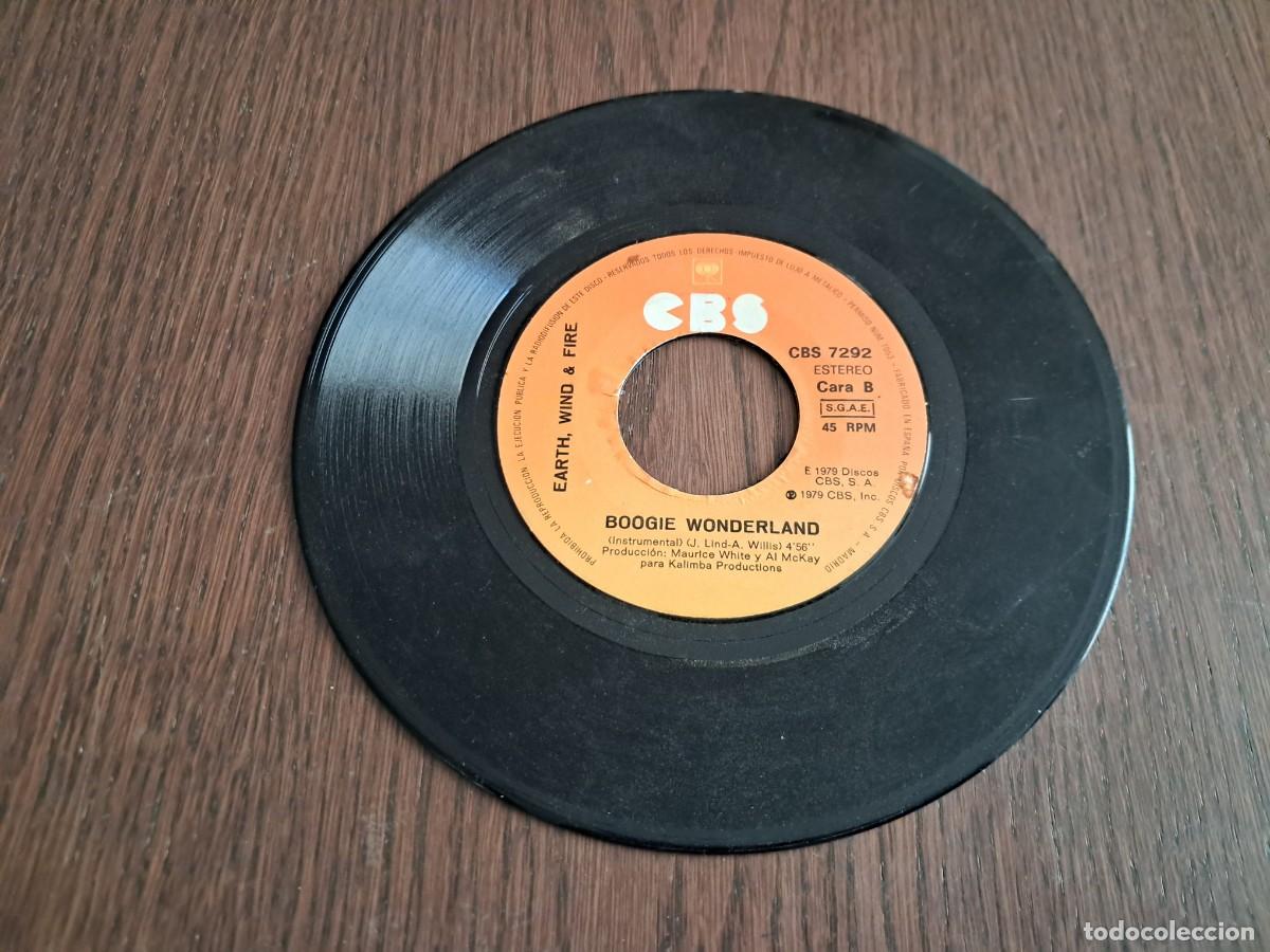 Discos de vinilo: Earth, Wind & Fire With The Emotions &ndash; Boogie Wonderland Vinilo 7&rdquo; Single 1979 Spain CBS 7292