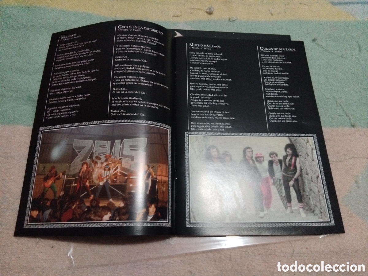 Discos de vinilo: ZEUS (VINILO ) REDICION AGOTADA - Foto 4