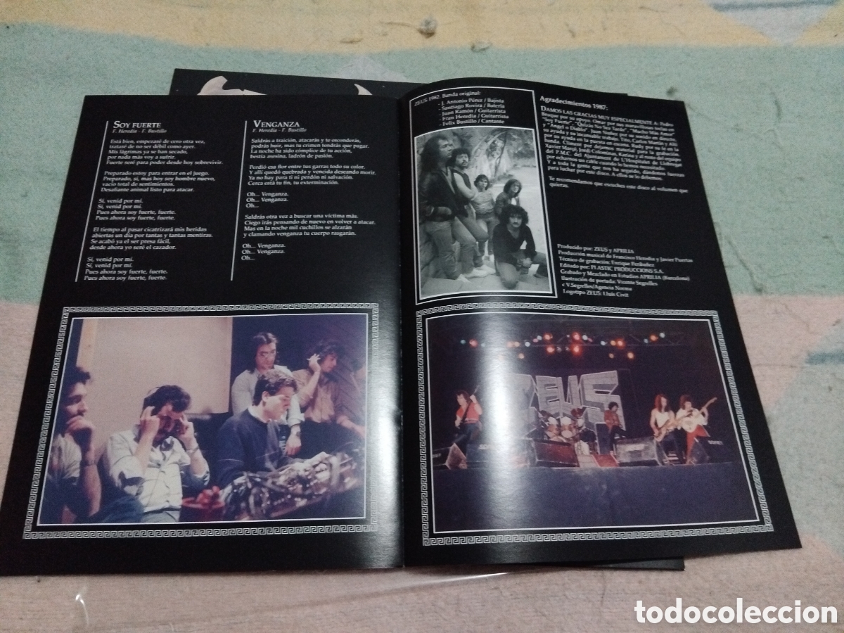 Discos de vinilo: ZEUS (VINILO ) REDICION AGOTADA - Foto 6