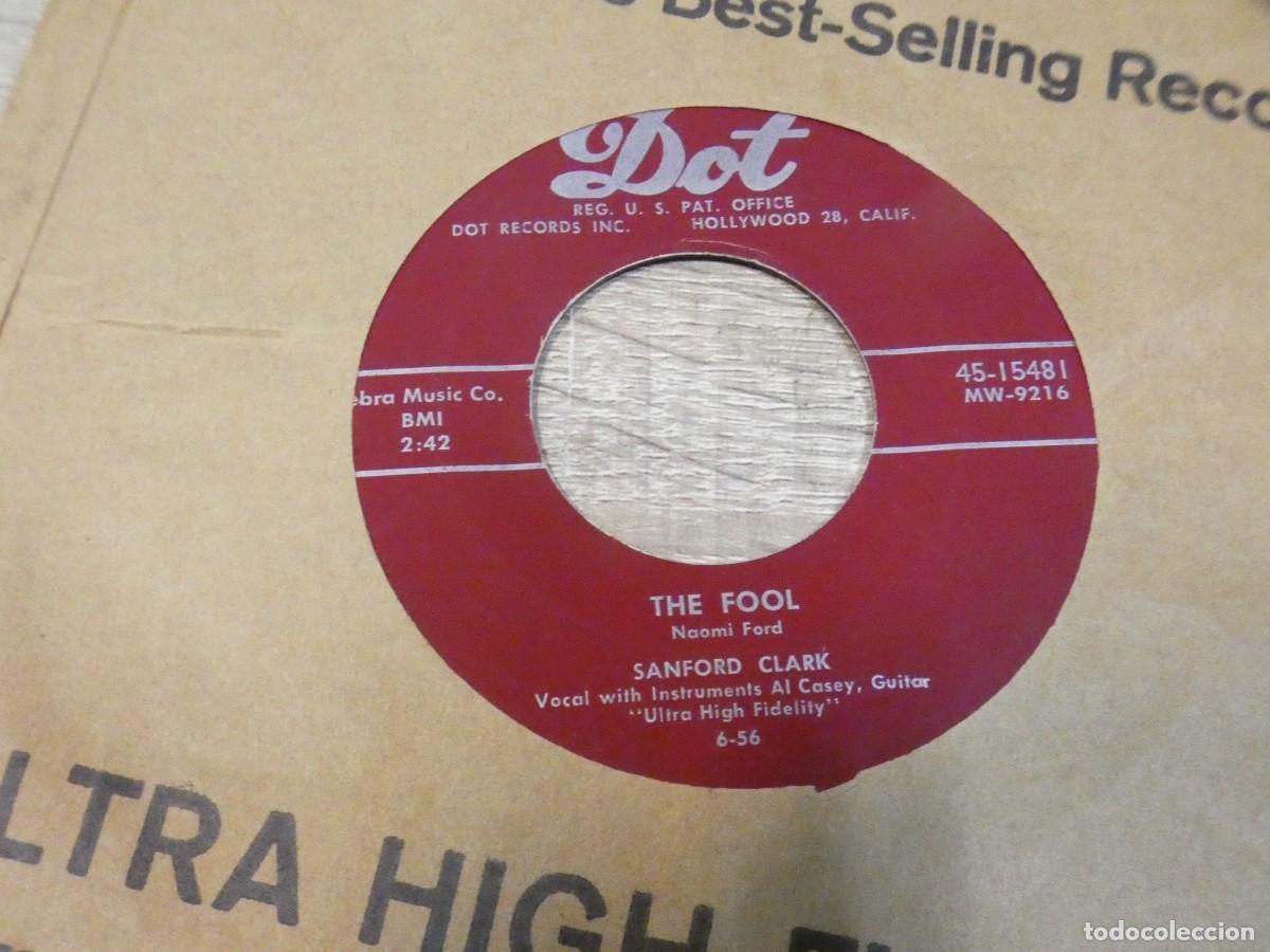Discos de vinilo: ARKANSAS1980 LOTT694 VINILO 7 PULGADAS ESTADO DECENTE SANFORD CLARK