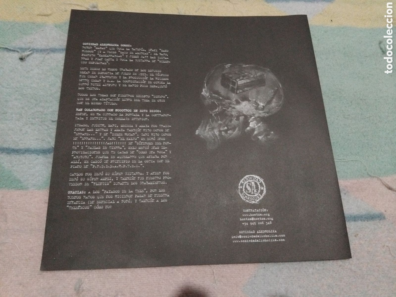 Discos de vinilo: SOZIEDAD ALKOHOLIKA S.A. ( VINILO) - Foto 6