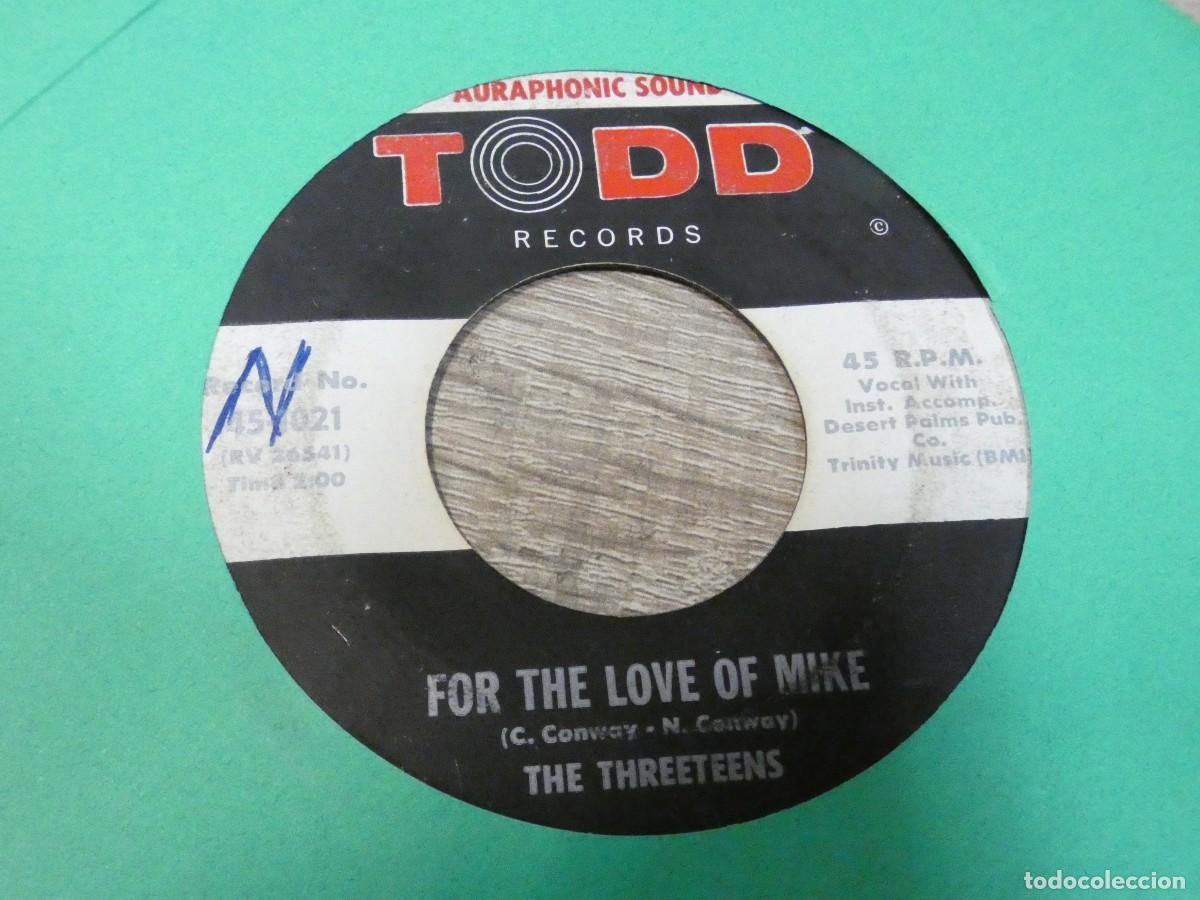 Discos de vinilo: ARKANSAS1980 LOTT694 VINILO 7 PULGADAS ESTADO DECENTE THE THREETEENS