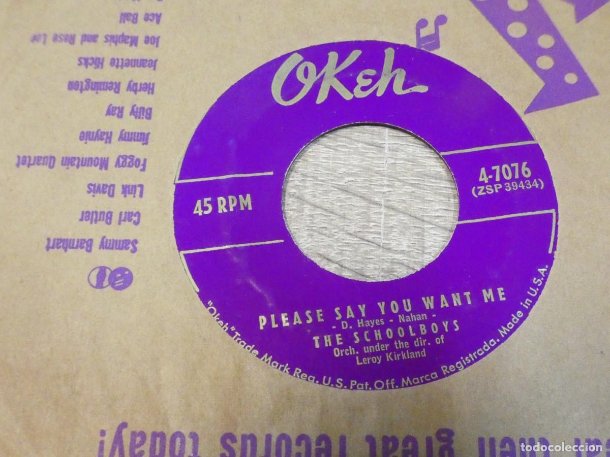 Discos de vinilo: ARKANSAS1980 LOTT694 VINILO 7 PULGADAS ESTADO DECENTE THE SCHOOLBOYS