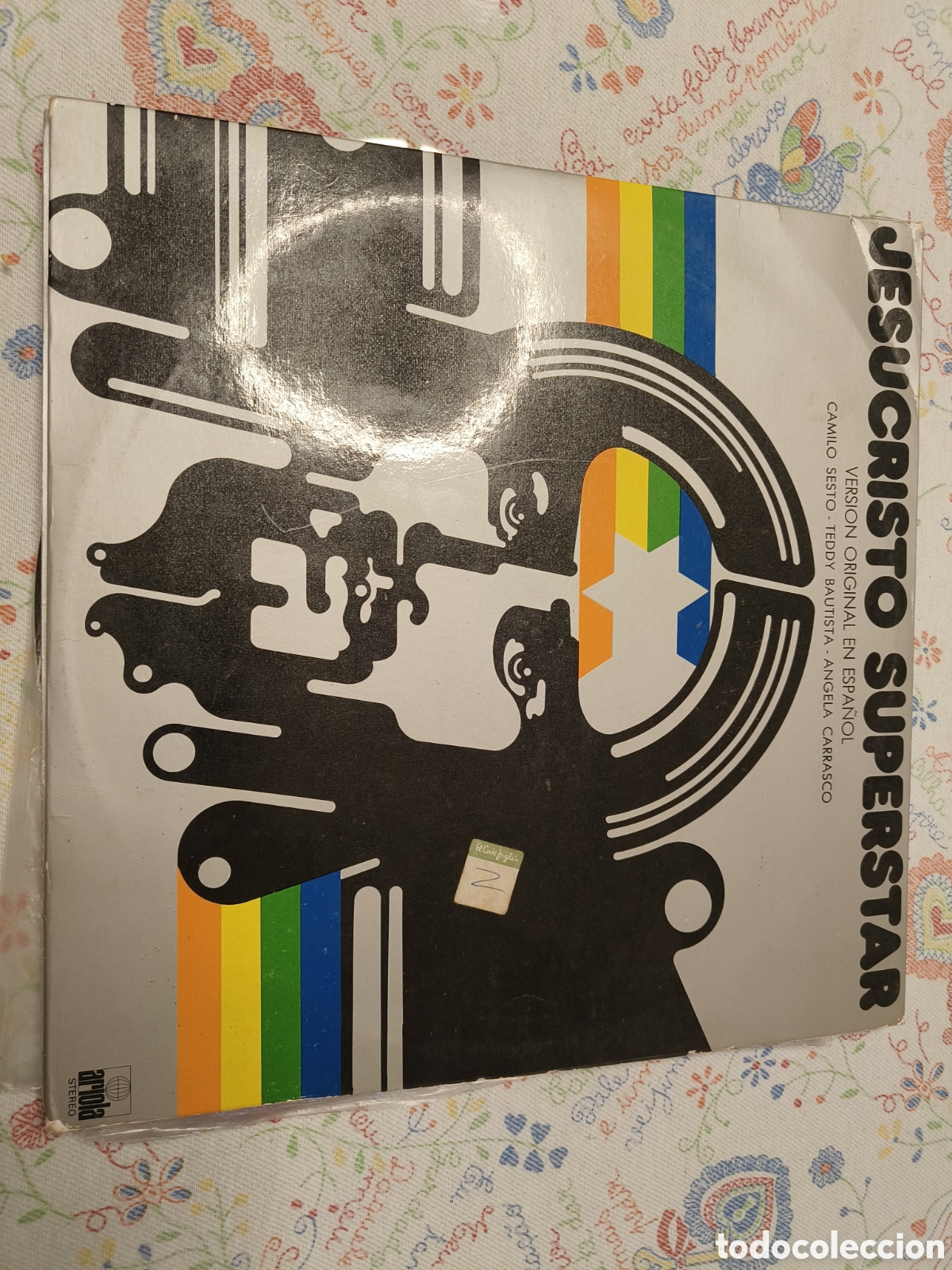Discos de vinilo: JESUCRISTO SUPERSTAR &ndash; VERSI&Oacute;N ORIGINAL EN ESPA&Ntilde;OL &ndash; DOBLE LP CON LIBRETO &ndash; ORLADOR 1975
