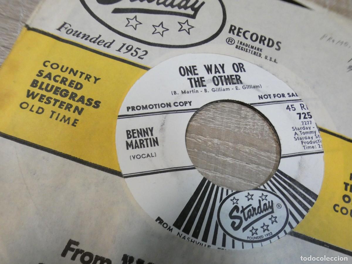 Discos de vinilo: ARKANSAS1980 LOTT694 VINILO 7 PULGADAS ESTADO DECENTE BENNY MARTIN